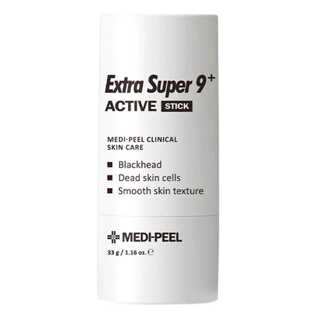 Очищающий пилинг-стик от чёрных точек MEDI-PEEL Extra Super 9 Plus Active Stick, 33 гр